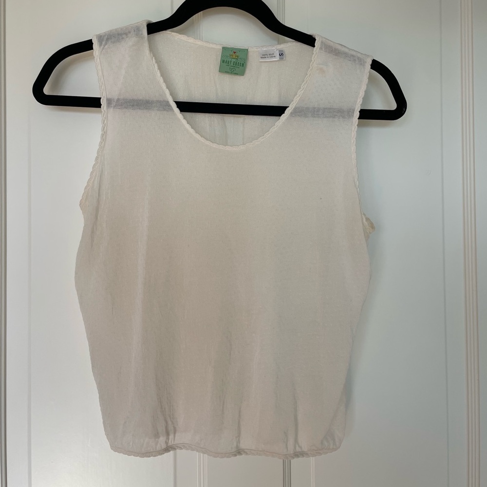 Mary Green Silk Cami